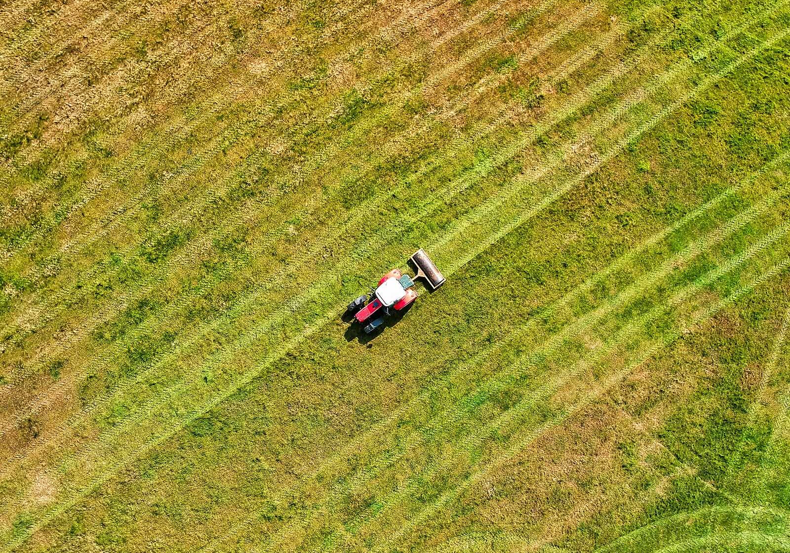 智慧自駕電動割草機